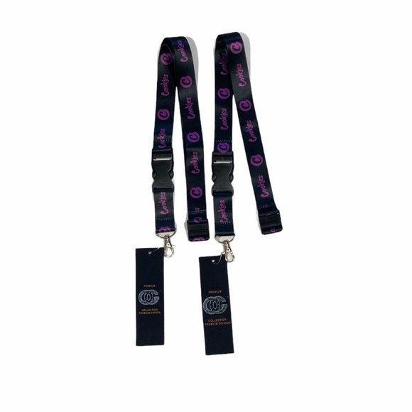 (2) Cookies OG Collection Premium Edition Lanyard Bundle Lot Berner - Picture 1 of 7